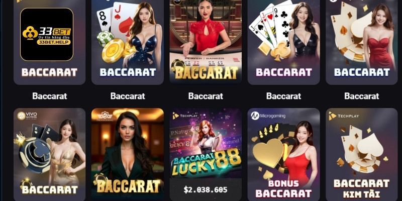 Baccarat 33bet có gì?