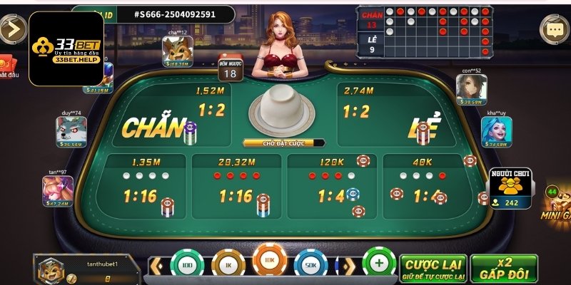 Bí quyết để có chiến thắng lớn khi bắt đầu cùng ván cược Xóc Đĩa 33Bet