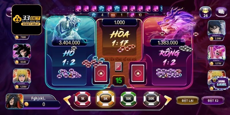 Chi tiết về những quy định có trong game Rồng Hổ dành cho người mới