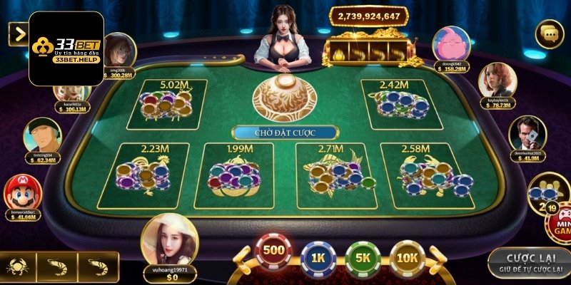 Luật chơi bầu cua 33bet không phải ai cũng biết