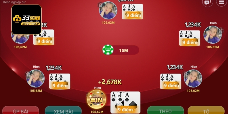 Một vài tips hay giúp bạn làm chủ ván tiến lên 33bet