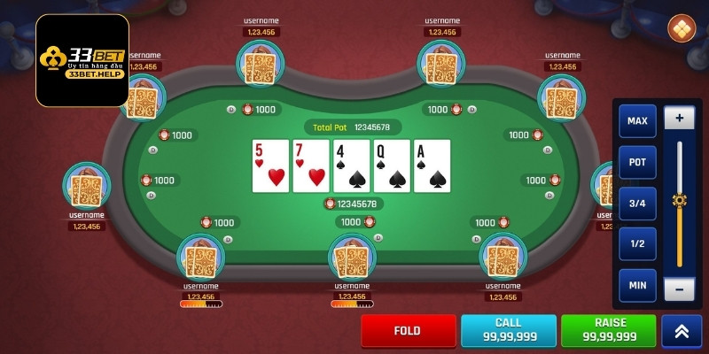 Nguyên tắc chơi game bài tiến lên 33bet