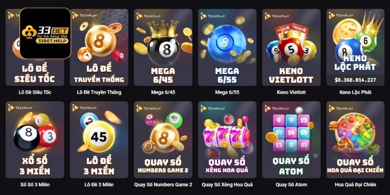 Thông tin khái quát chung về danh mục lô đề 33Bet